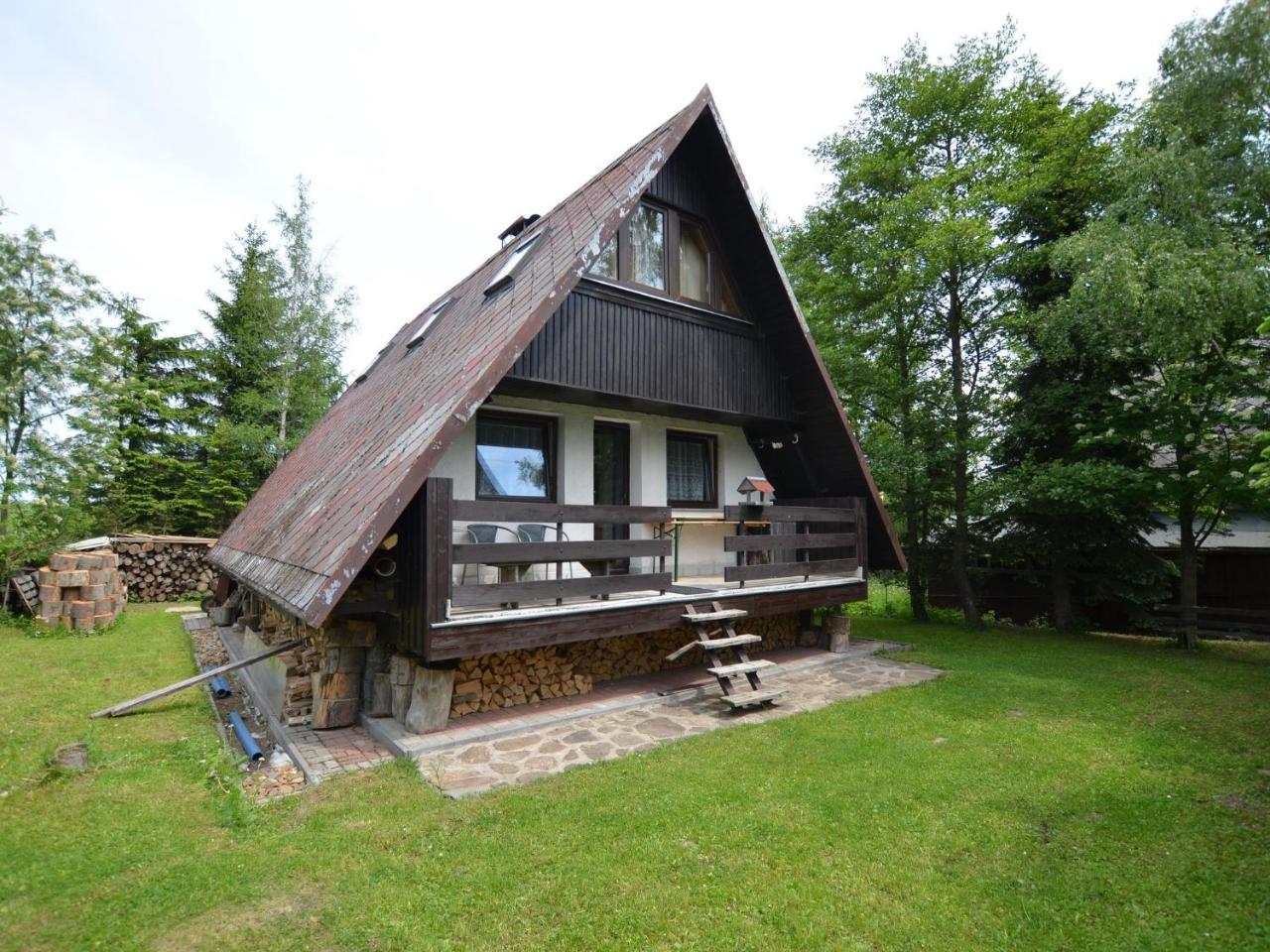 Nice Holiday Home In The Ore Mountains Only 500M From The Chairlift Лоучна-под-Клиновцем Экстерьер фото